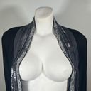 BKE  boutique NWT cardigan draped in lace and sequins Photo 11