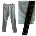 AG Adriano Goldschmied  The Farrah High Rise Skinny Crop Jean Size 31 Long Tall Photo 6