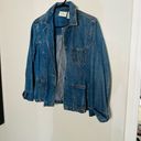 Bill Blass Vintage  100% Cotton Jeanswear Medium Wash Denim Jacket size Small Photo 6