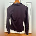 Nike  Pro Warm Dri Fit Purple Quarter Zip Up Long Sleeve Shirt size Medium Photo 6