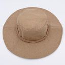 Harper NEW ASN The  Hat Boho Western Braided Floppy Tan Felt Boater Hat Bohemian Photo 5