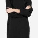 Everlane NEW  Scuba Long Sleeve Mini Dress in Black Photo 0