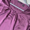 Isaac Mizrahi Live! Satin blouse with laces Photo 5