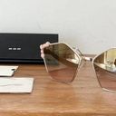 Fendi NEW  women metal gold pink sunglasses new in box FF 0261/S Photo 0