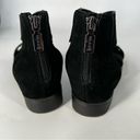 Blondo Cassie wedge suede sandals black waterproof leather size 6 Photo 4