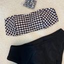 Abercrombie & Fitch checkered bandeau bikini top Photo 1