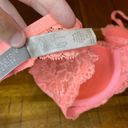 Victoria's Secret Victoria’s Secret Dream Angels Lined Demi Pink Bra with Lace Size 34C Photo 5