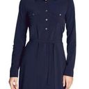 Eddie Bauer Navy Athletic Shirt Dress Photo 0