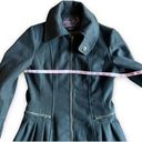 Say What? Say What Wool Blend Zip Up Coat- Size Large Photo 7