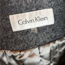 Calvin Klein  Women’s Grey Wool Coat Size Small Photo 2