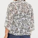 Torrid Women’s  1/2 Floral Skull Cropped Chiffon Kimono Shrug 1X 2X 14 16 18 20 Photo 0