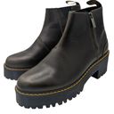 Dr. Martens Dr Marten Rometty II Chelsea Chunk Sole Ankle Boot Brown Orleans Size 9 Photo 12