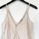 Wishlist  Button Cami Tie Waist Cream Small Photo 1