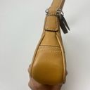 Coach Tan Genuine Leather Mini Shoulder bag Purse Soho hobo Vintage Y2k Photo 7