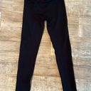 Aeropostale  black legging with thick striped waistband Photo 1