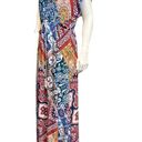 One World  L Maxi Multicolor Full Length Dress Photo 2