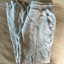 Mate the Label Front Seam Gray Fleece Joggers Photo 0