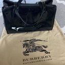 Burberry  black patent leather tote Photo 0