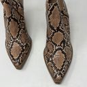 Steve Madden  Alyse Snakeskin Ankle Boots 10 Photo 5