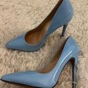 Heels Blue Size 7 Photo 0