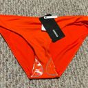 Weekday NWT  Ava Swim Bottoms Orange- Size Medium Photo 2