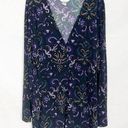 cj banks  Women's Button Front Floral Top Size 1X Photo 0