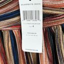 BCBGeneration  Multicolored Striped Spaghetti Strap Dress V Neck New Size 4 Photo 7