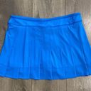 Lucky in Love  Playing in Paradise Hi Low Pleated Skirt Aegean Blue Size Large Photo 3