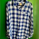 Boston Traders  Womens Flannel Shirt Lightweight Plus Size 2X XXL EUC! Photo 0