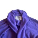 UGG  Purple Fleece-Lined Robe w/ Belt Comfort Knee Length Size Large Women's Photo 2