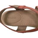 Ecco  Damara crisscross pink leather sandals 10 Photo 4