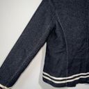 Banana Republic  Navy Blue Wool Blend Coat Size S Photo 11