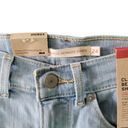 Levi's  Light Wash Bermuda Rolled Cuff Long Length Women's Denim Shorts Size 24 Photo 3