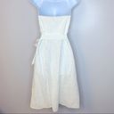 Banana Republic  Strapless White Eyelet Dress Size 8 Photo 1