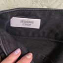 Torrid  Womens Crop Jegging Size 12 Black Denim Super Soft Jeans 3 Button Stretch Photo 6