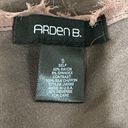 Arden B  Square Neck Tank Brown Purple Top Sz S Photo 4