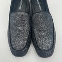 Donald Pliner  Shoes Size 5.5 Honey Leather Slip On Loafer Flat Metallic Dressy Photo 9