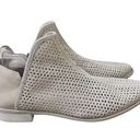 Kelsi Dagger  Boots Womens 8 Beige Brooklyn Vegan Perforated Ankle Booties Casual Photo 0