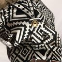 Lush Clothing Lush Womens Black White Aztec Dress Pockets Mini Size Small Photo 4