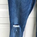 Free People  Womens Jeans Skinny Denim Blue Great Heights Frayed Hem 27 Photo 6