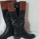 st. john's bay  Black Multi Knee High Boots Size 7 Medium Photo 8