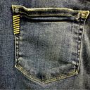 Paige  High Rise Jimmy Jimmy Crop Distressed 5 Pocket Blue Jeans Womens 29 Photo 4