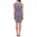 Tommy Hilfiger  paisley print scuba sheath dress Sz 4 Photo 1