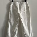 Ralph Lauren Wide Leg 100% Cotton Pants 8 White Photo 3