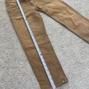 Free People  womens size 26 khaki stretch cropped low rise denim jeans Photo 3