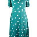 Cupshe  Zoey Polka Dot Puff Sleeve Midi Dress XS New Photo 11