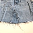 Everlane  The Reconstructed Denim Skirt Sz 24 Photo 5