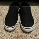 Wonder Nation Black Slip Ons Photo 3