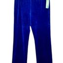 Ralph Lauren  LRL blue pull on velvet lounge straight sweatpants large NEW Photo 0