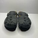 Birkenstock  Papillio Grey Boston Wool Clogs Photo 2